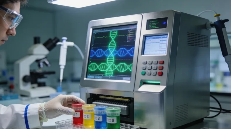 基因检测报告关键信息模块解读示例图