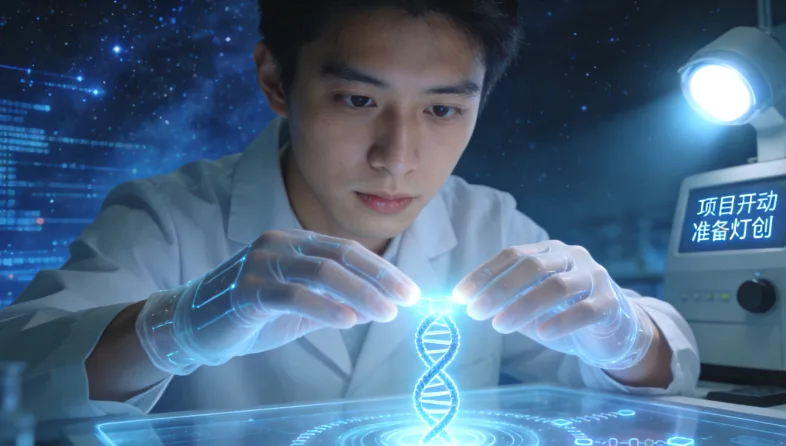 白血病基因检测样本采集(骨髓穿刺)示意图