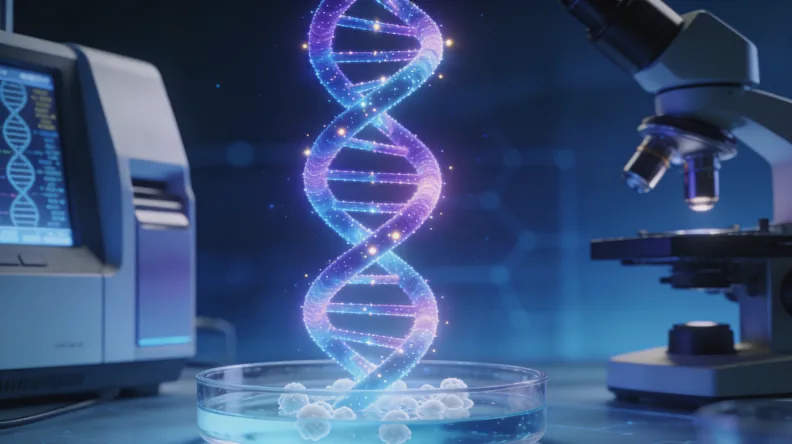 基因测序实验室内部工作流程实景