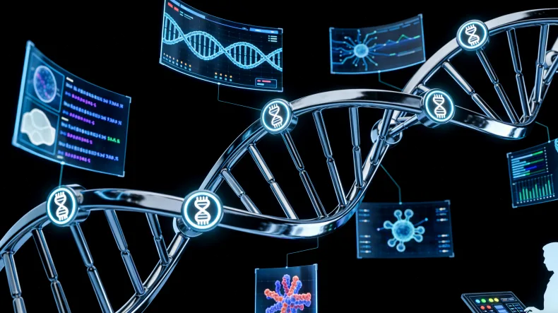 基因检测报告核心解读栏目示意