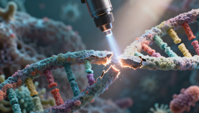 胃癌基因检测样本采集示意图