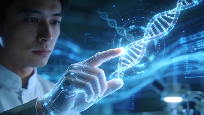 基因检测报告关键部分解读示例图