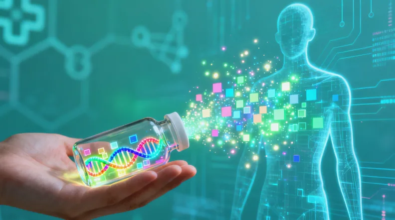 肿瘤组织切片与血液样本对比图