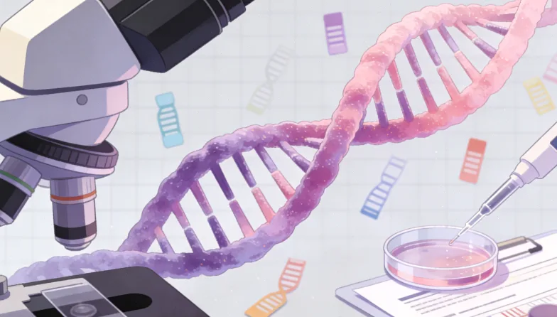 遗传咨询师与客户面对面沟通场景