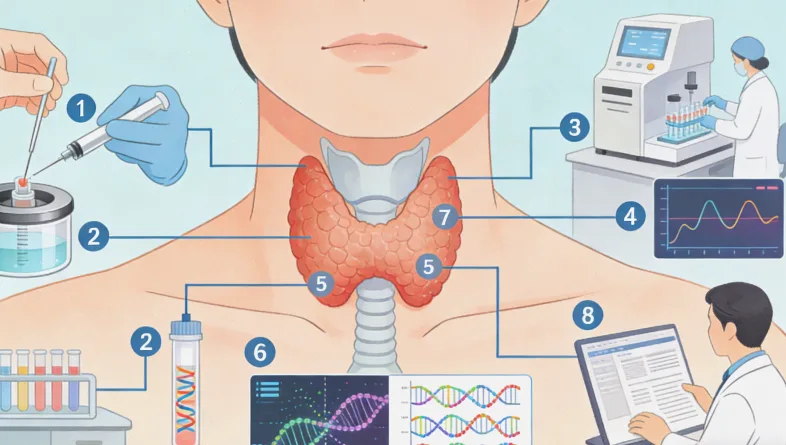 脑膜瘤基因检测全流程示意图