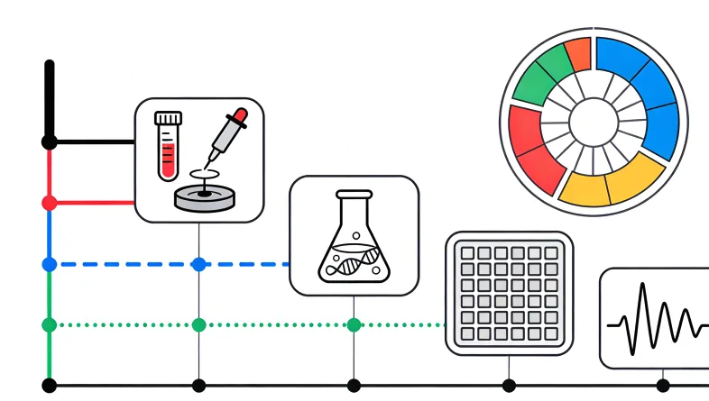 肿瘤组织样本与血液样本对比图