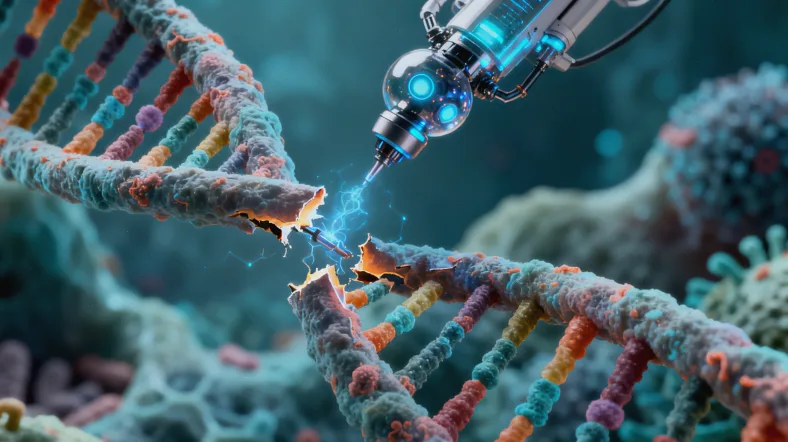 前列腺癌基因检测全流程示意图