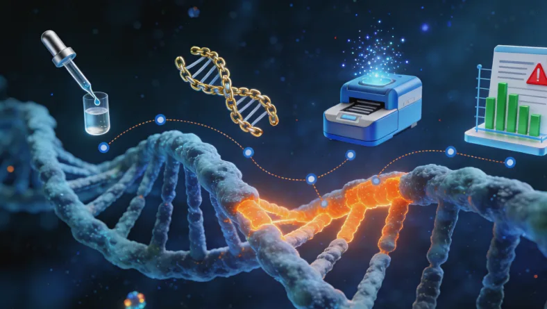 基因检测采样（抽血）过程实拍