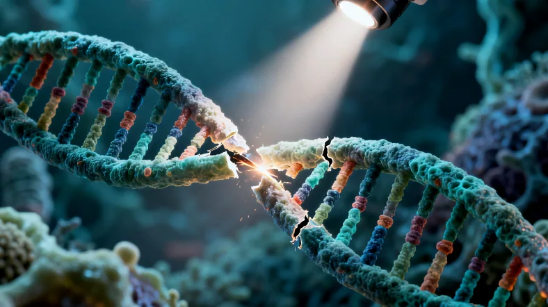 子宫内膜癌基因检测全流程示意图