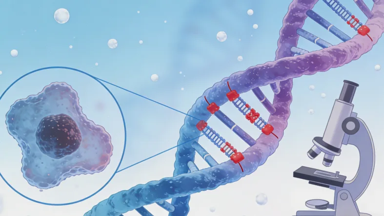 基因检测实验室内部工作流程示意