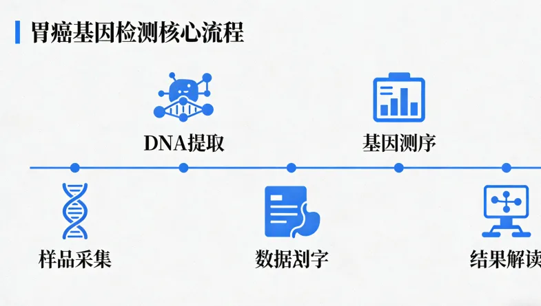 基因检测从样本到报告的全流程简图