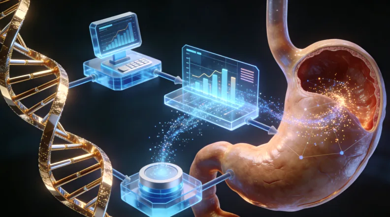 卵巢癌基因检测报告关键部分示意图