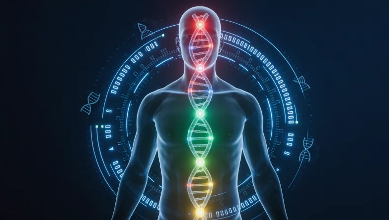 胃癌基因检测核心流程示意图