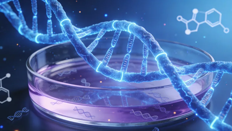 脑膜瘤基因检测核心流程示意图