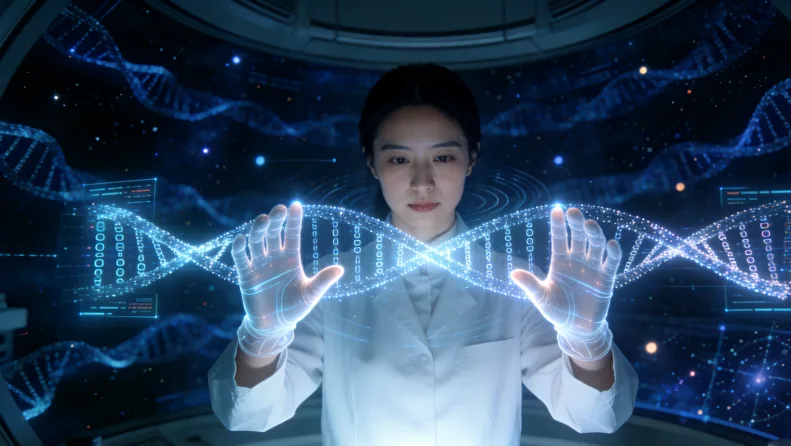 专业人员正在进行静脉血样本采集