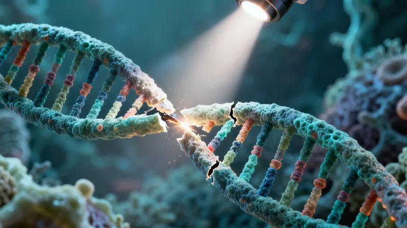 淋巴瘤基因检测全流程示意图