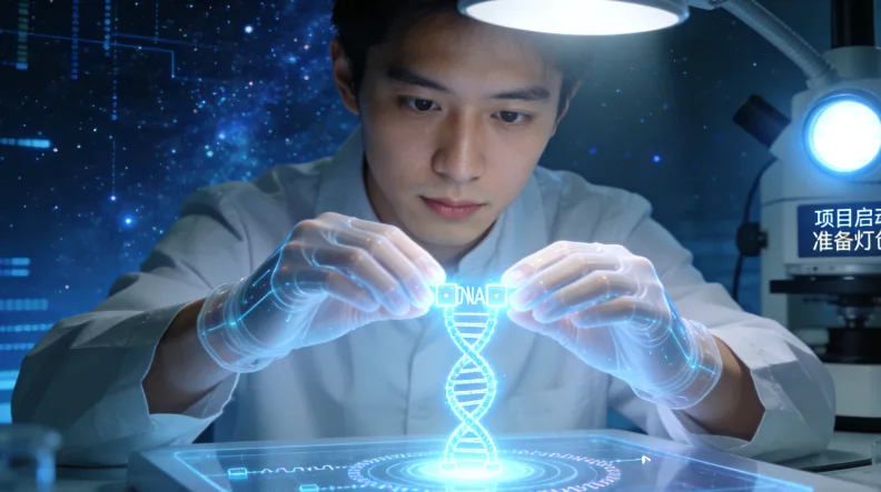 基因检测报告关键信息示意图