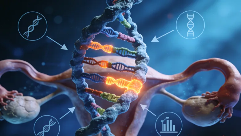 膀胱癌细胞基因突变示意图