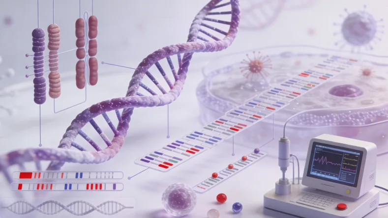 正规基因检测实验室工作流程实景