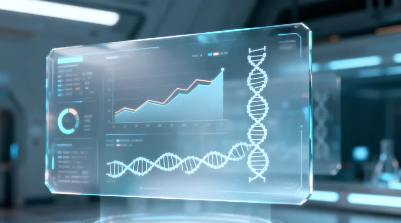 基因检测报告核心部分示例图
