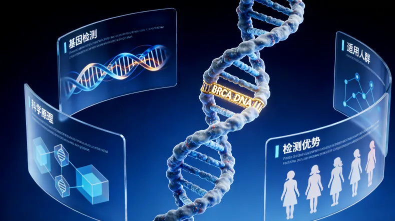 脑肿瘤基因检测核心流程示意图