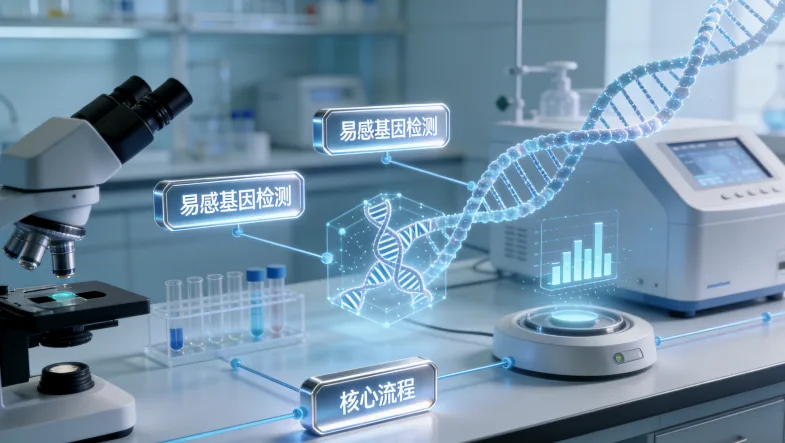 基因检测报告关键信息解读标注图