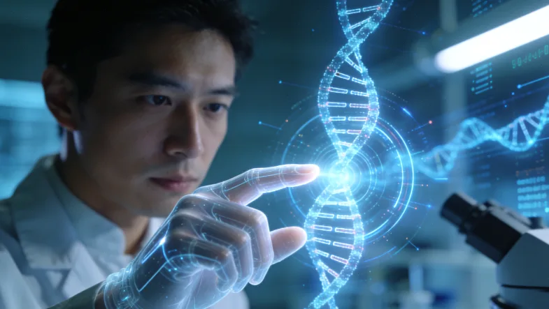 专业人员进行血液样本采集操作