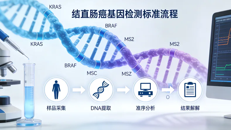 正规基因检测实验室内部工作场景