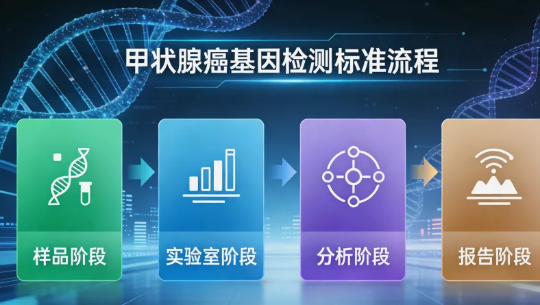 肝癌基因检测核心流程示意图