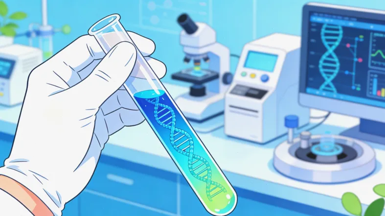 高通量测序实验室工作场景