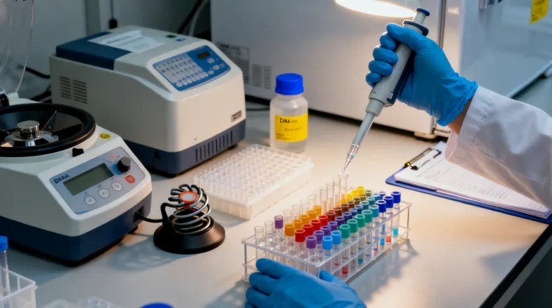 权威基因检测实验室认证标志展示