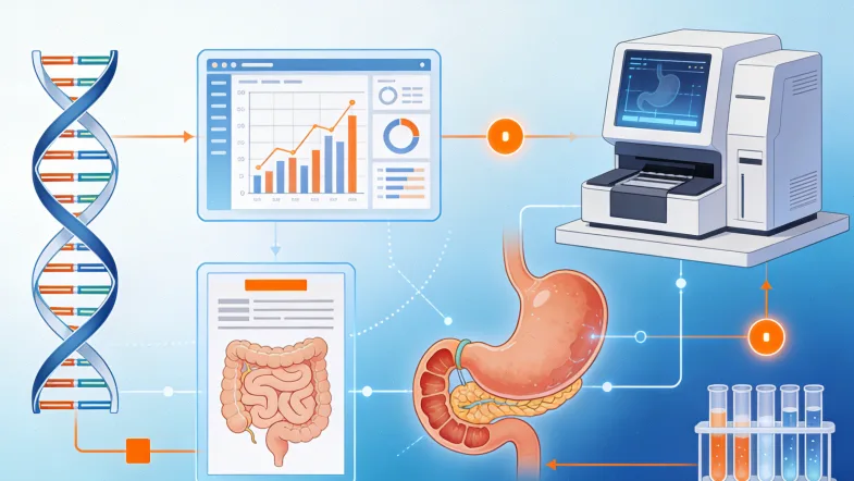 肿瘤组织样本与血液样本采集对比图