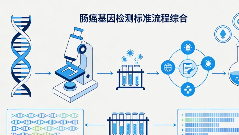 肺癌基因检测科学原理示意图