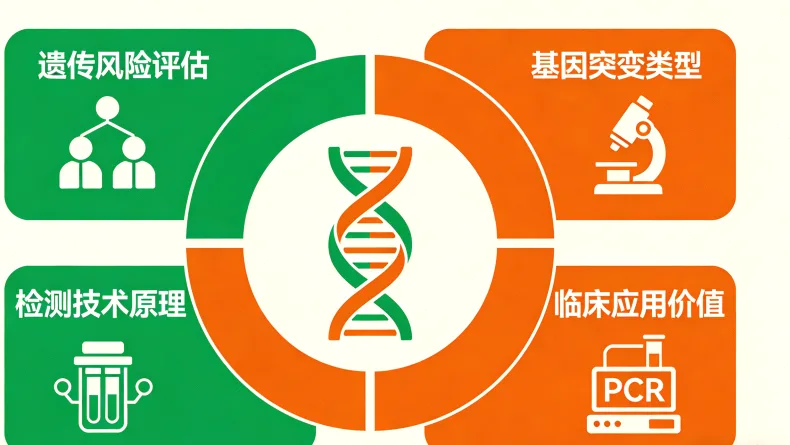 基因检测报告关键部分解读标注图