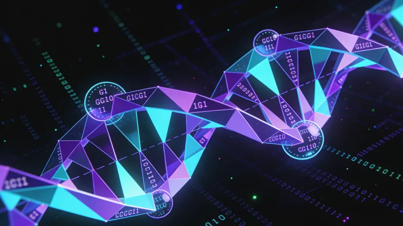 肿瘤组织病理切片与基因测序关联图示