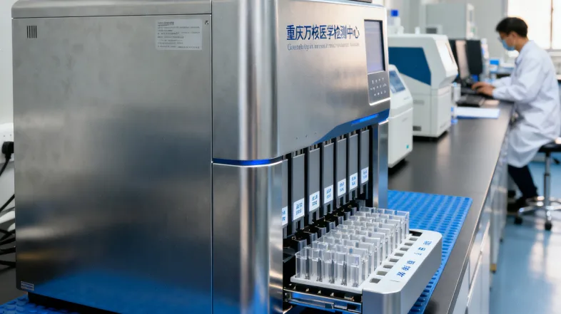 基因检测采样（抽血）过程实拍