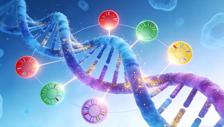 脑膜瘤基因检测核心流程示意图