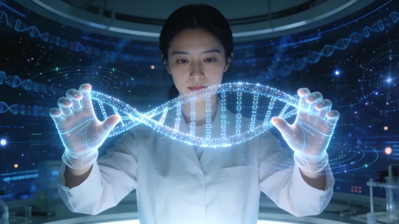 一份基因检测报告的关键信息区域标注示例