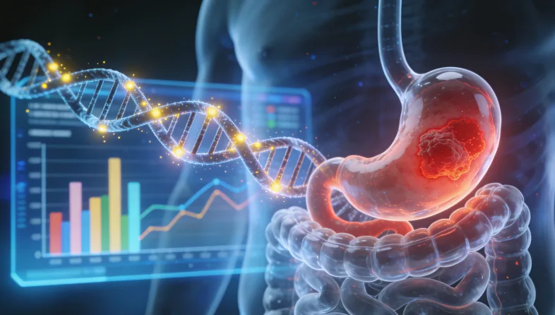 基因测序实验室工作场景