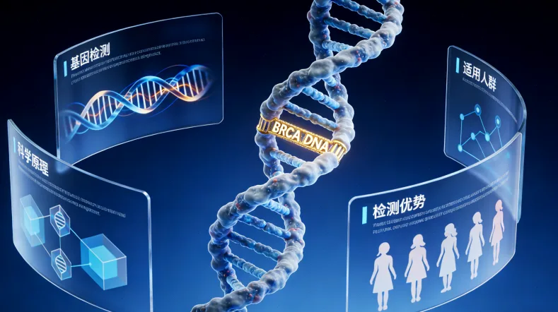 鼻咽癌基因检测核心流程示意图