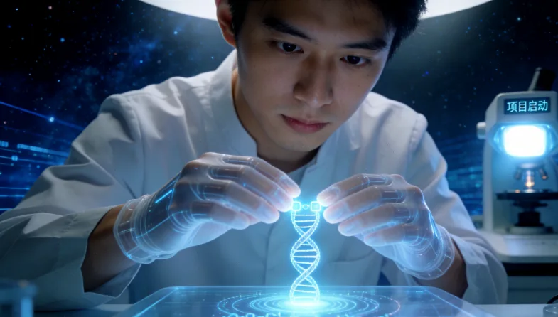 白血病基因检测核心流程示意图