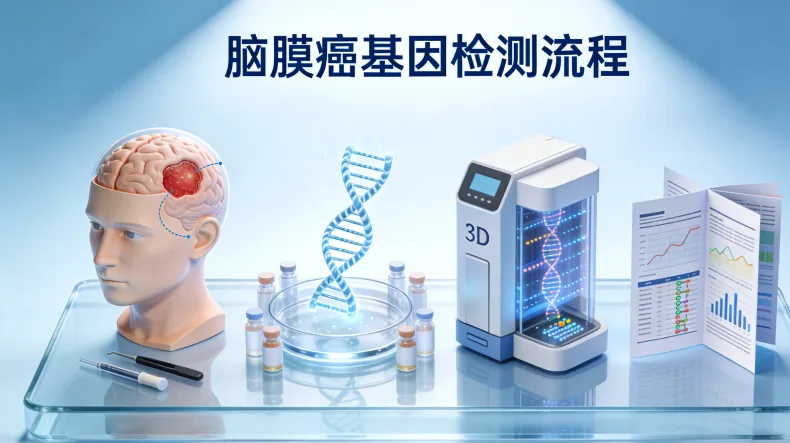 髓母细胞瘤基因检测全流程示意图