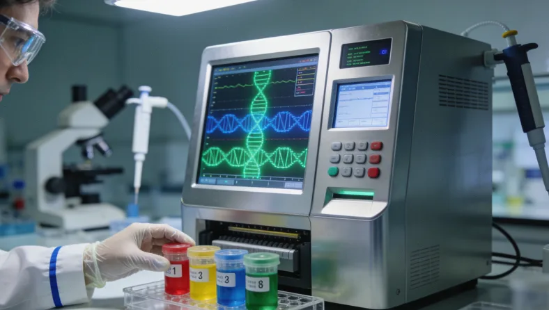 从样本到报告的完整检测流程示意图