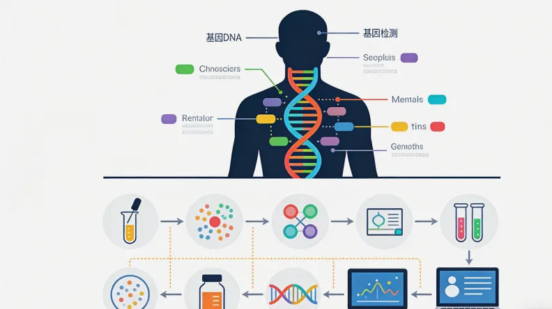 基因检测实验室内部工作环境