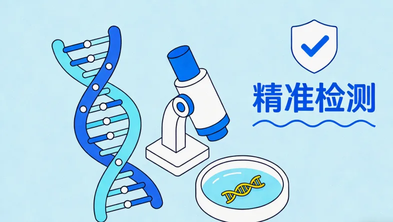 脑胶质瘤基因检测核心基因示意图