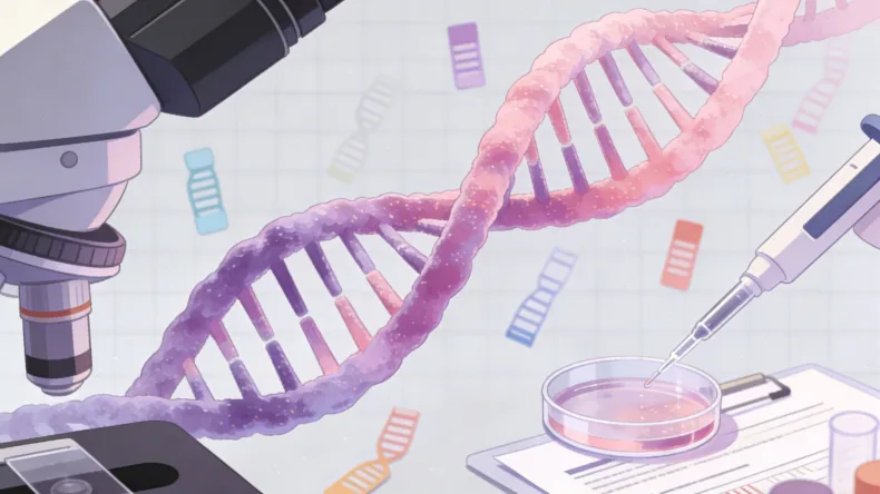 脑胶质瘤基因检测全流程示意图