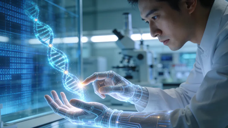 专业医护人员进行宫颈采样操作场景