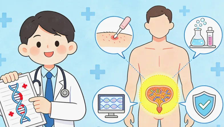 血液肿瘤基因检测实验室工作场景