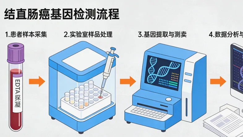 膀胱癌基因检测样本采集示意图