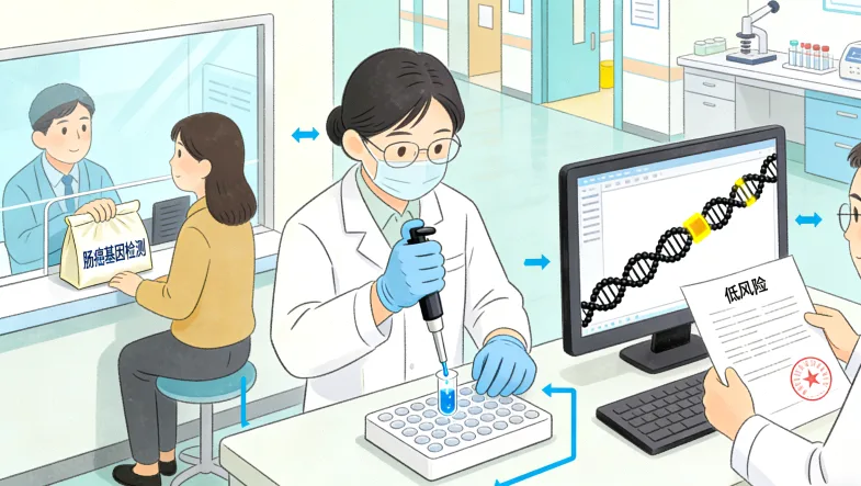 膀胱癌尿液基因检测采样套装示意图